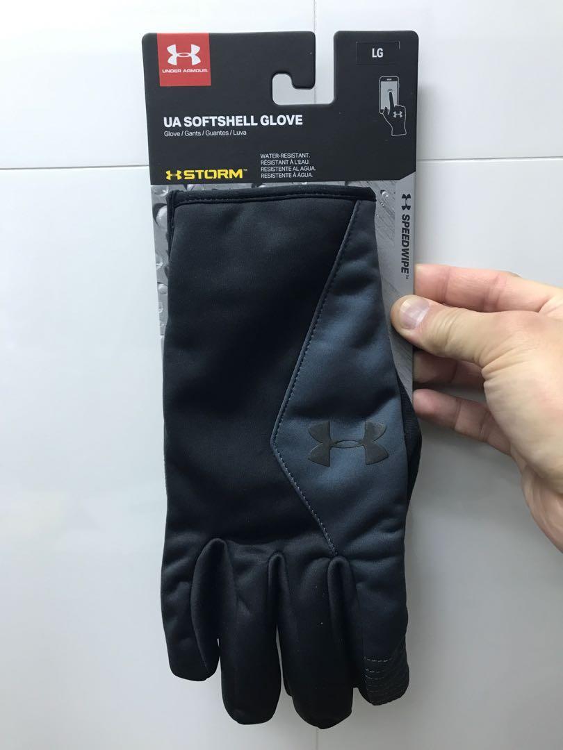 under armour ua softshell glove
