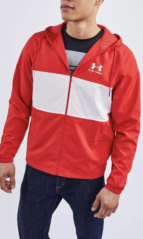 under armour red jacket