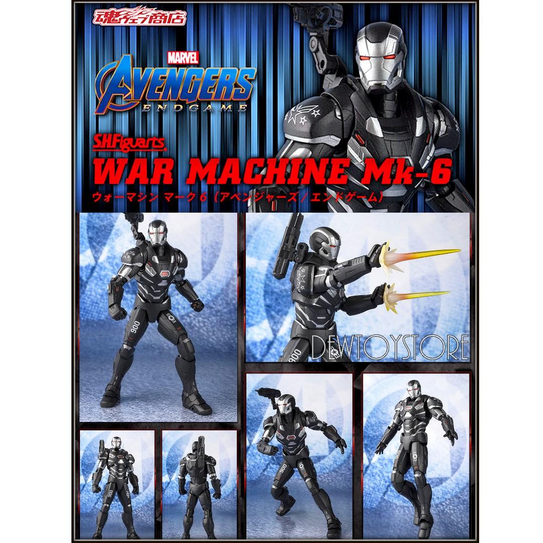 sh figuarts endgame war machine