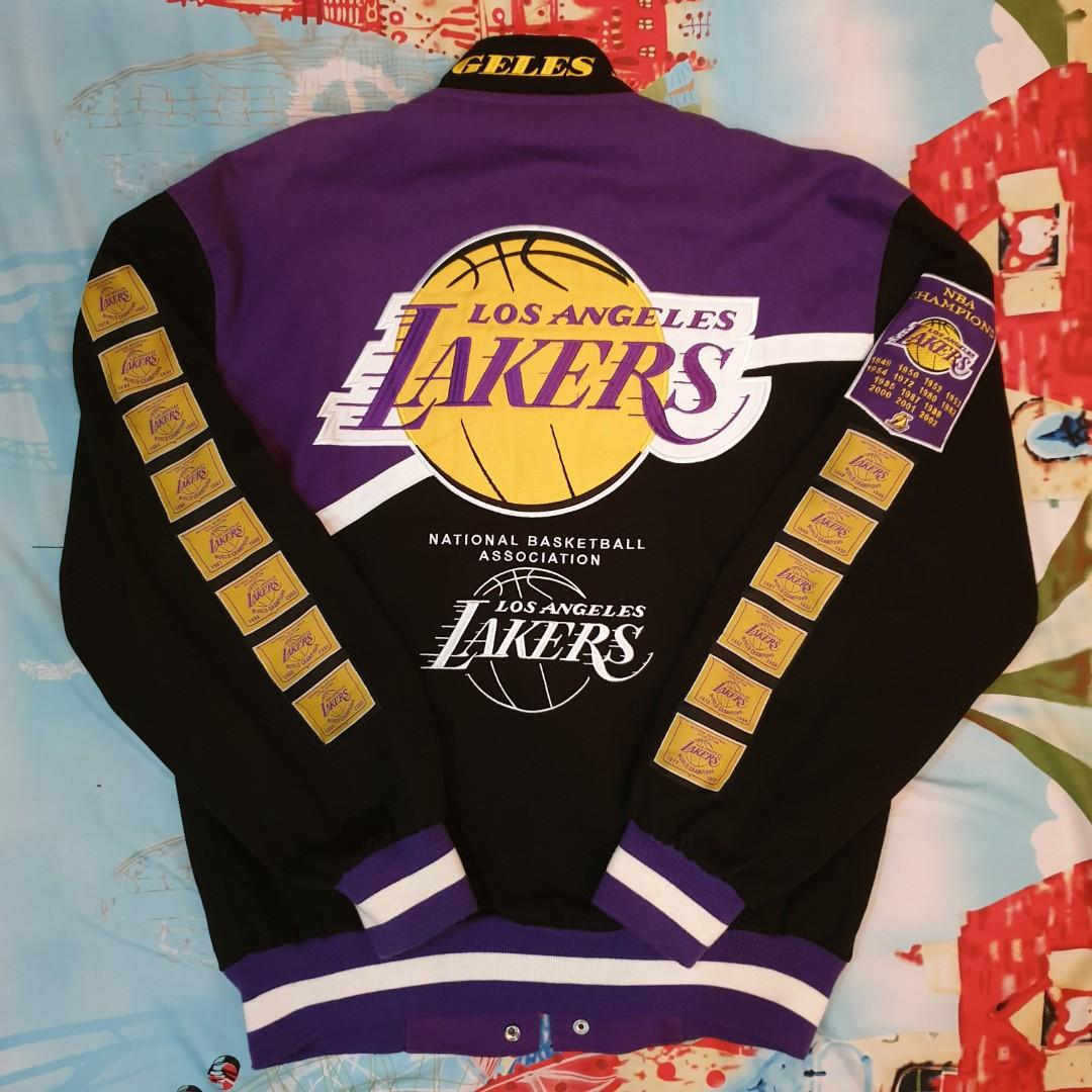 Vintage sales lakers jacket