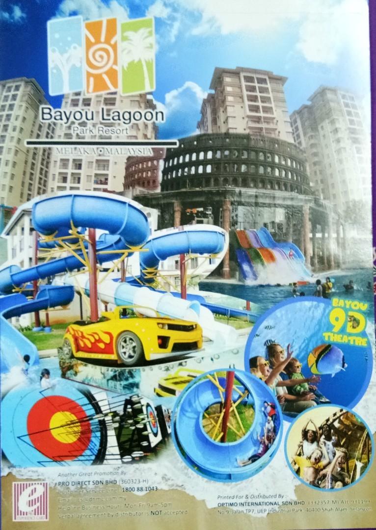 Discount Voucher Bayou Lagoon Park Resort Melaka (NOT HOTEL ...