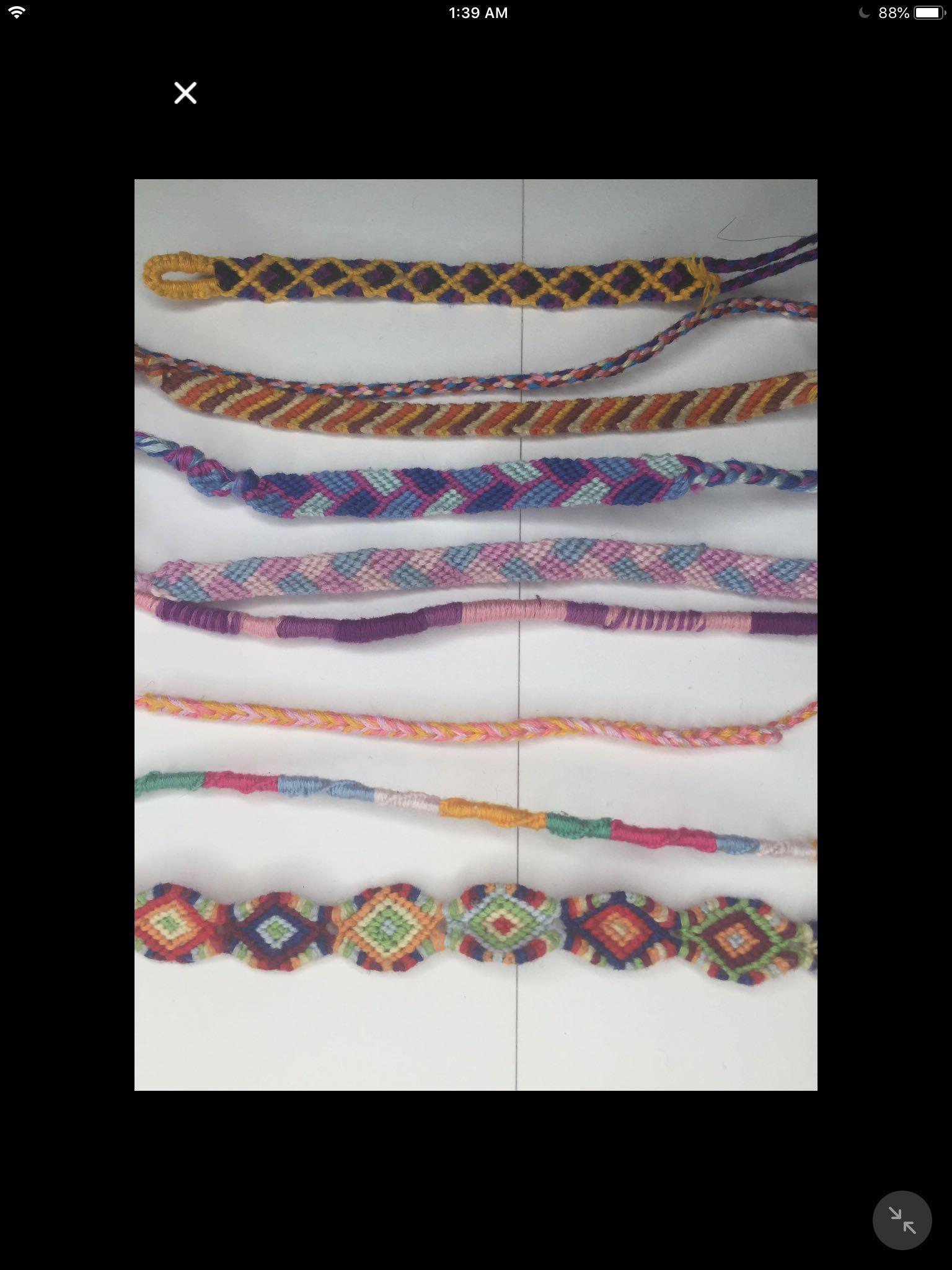 VSCO FRIENDSHIP BRACELET Women s Fashion Jewelry Organisers
