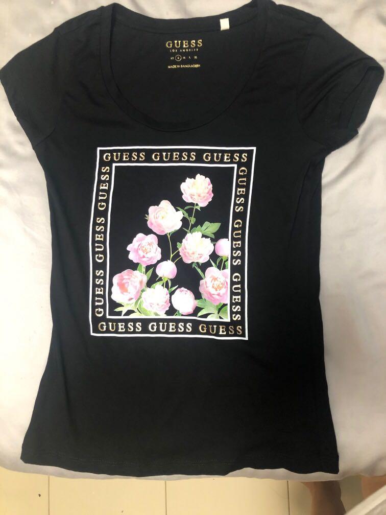 t shirt guess outlet