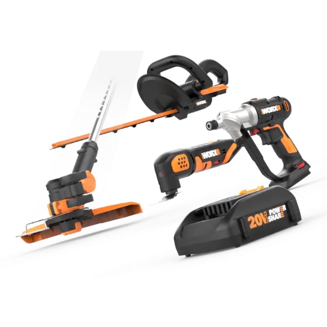 Worx wg629e1 18v 20v sales max hydroshot cordless pressure cleaner