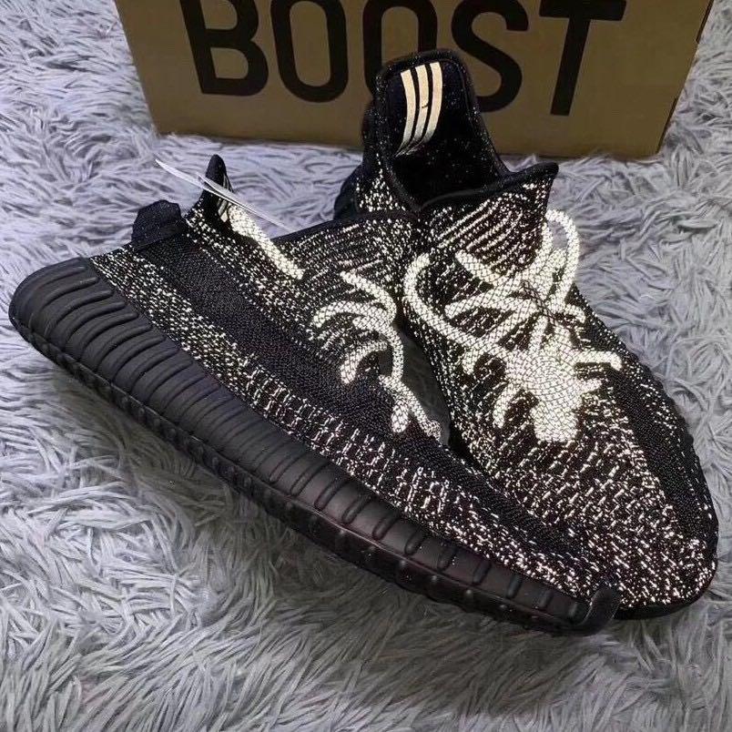 Yeezy 350 V2 Black Static Non Reflective Review YouTube