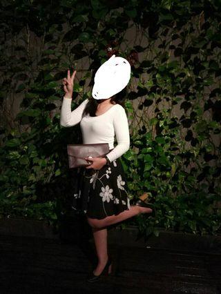 Sell to Donate : dress hitam putih