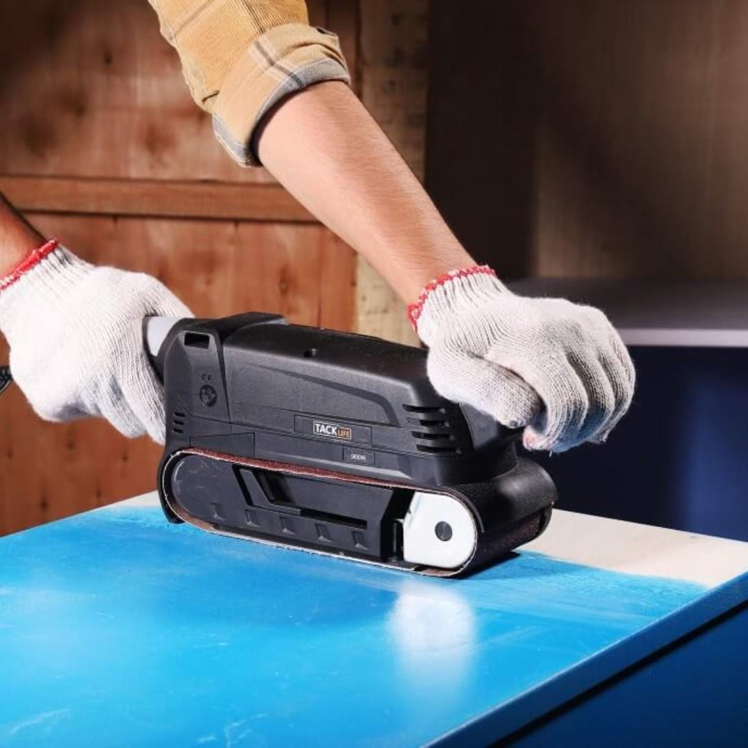 051 Tacklife Belt Sander 7 5a 900w 3 21 Inch Bench Sander