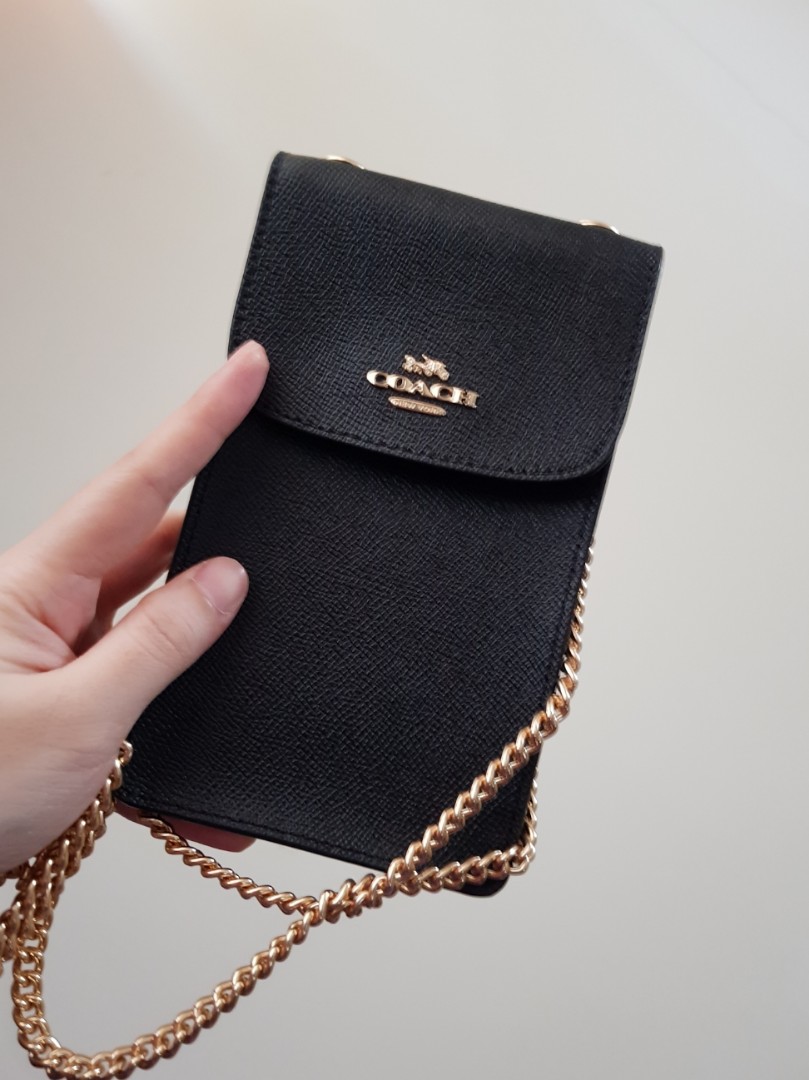 Coach crossbody phone discount case