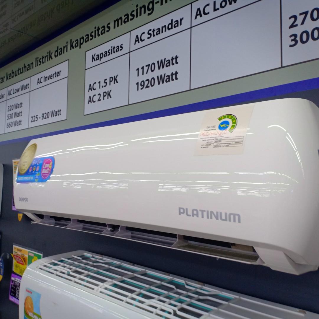 Ac Denpoo Platinum 1 Pk Harga Diskon Cicilan 0 Dp Electronics