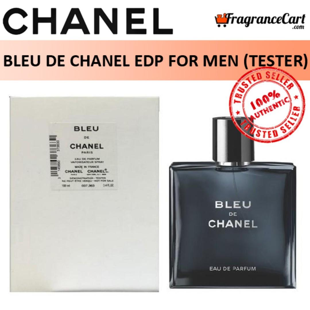 Chanel Bleu de Chanel EDP for Men (50ml/100ml/150ml/Tester/Travel Set) Eau  de Parfum Blue [Brand New 100% Authentic Perfume/Fragrance], Beauty &  Personal Care, Fragrance & Deodorants on Carousell