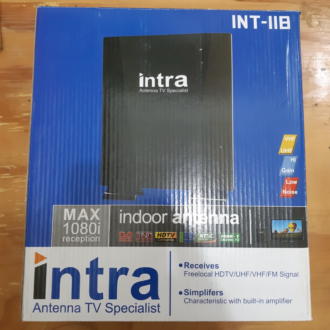Antena TV Outdoor/Indoor Intra INT-118, Elektronik, Lainnya di Carousell