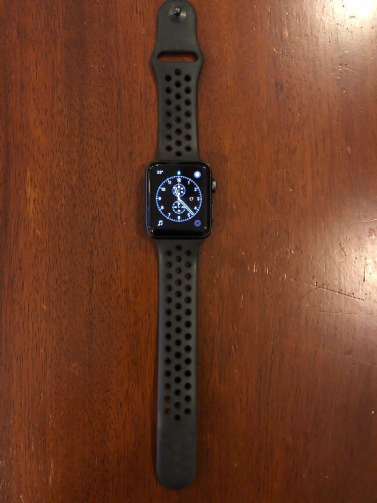 Apple Watch Series 3 Nike 42mm Used In V Good Condition Electronics Others On Carousell