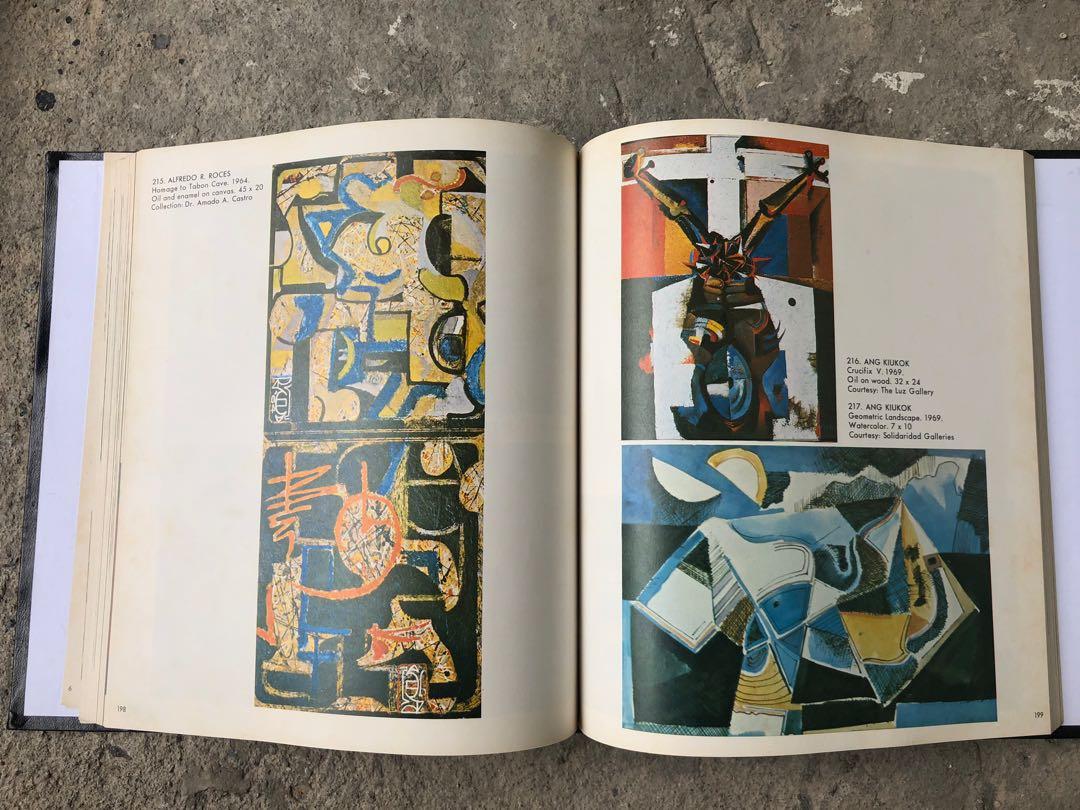 artbook, coffee table book Contemporary Philippine art by manuel