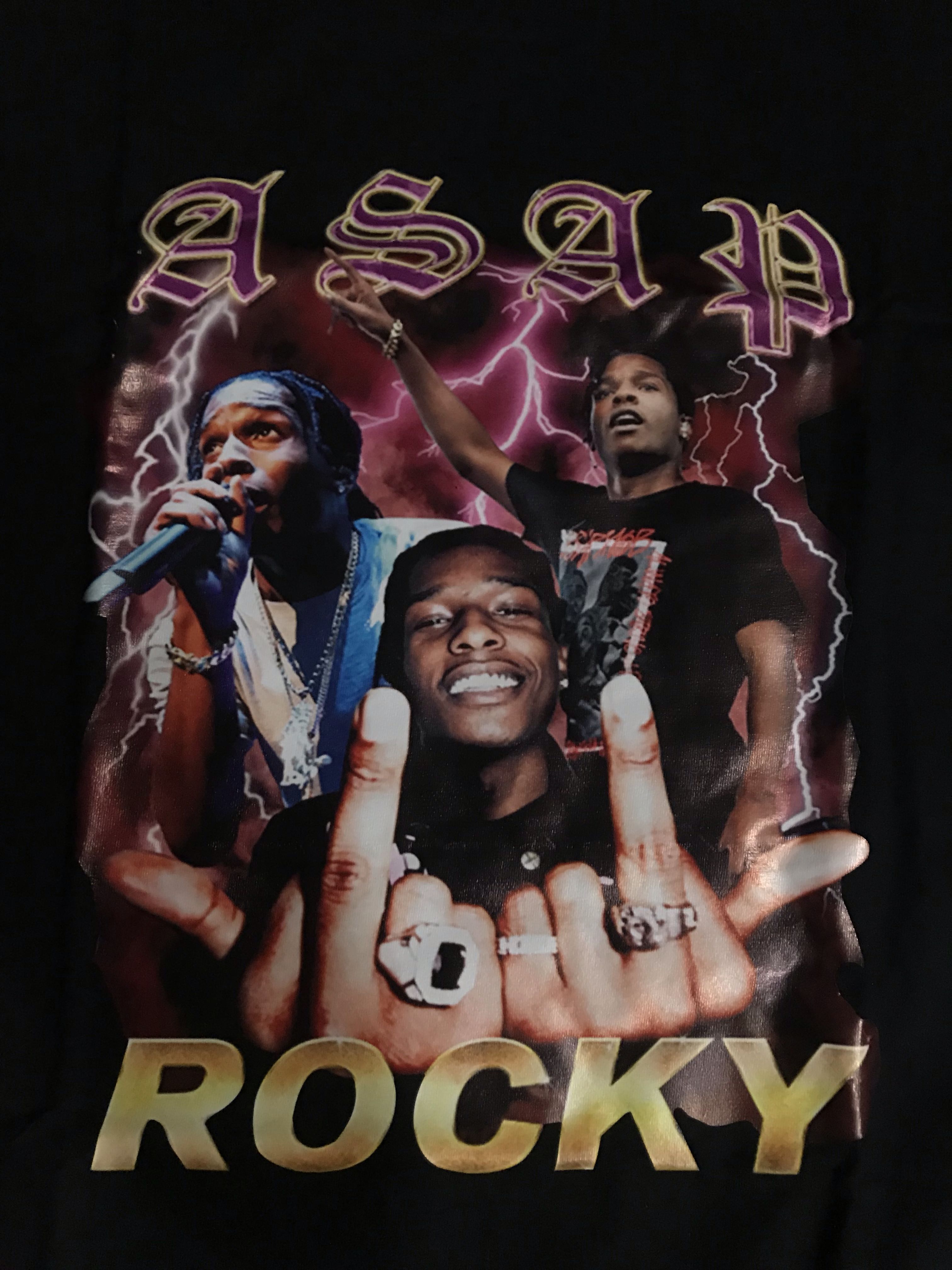 asap rocky vintage t shirt