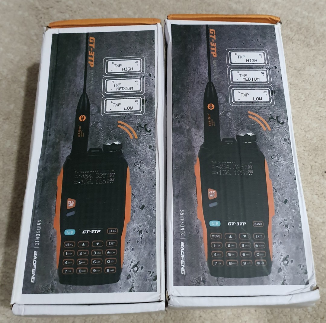 Baofeng GT-3TP, Mobile Phones  Gadgets, Walkie-Talkie on Carousell