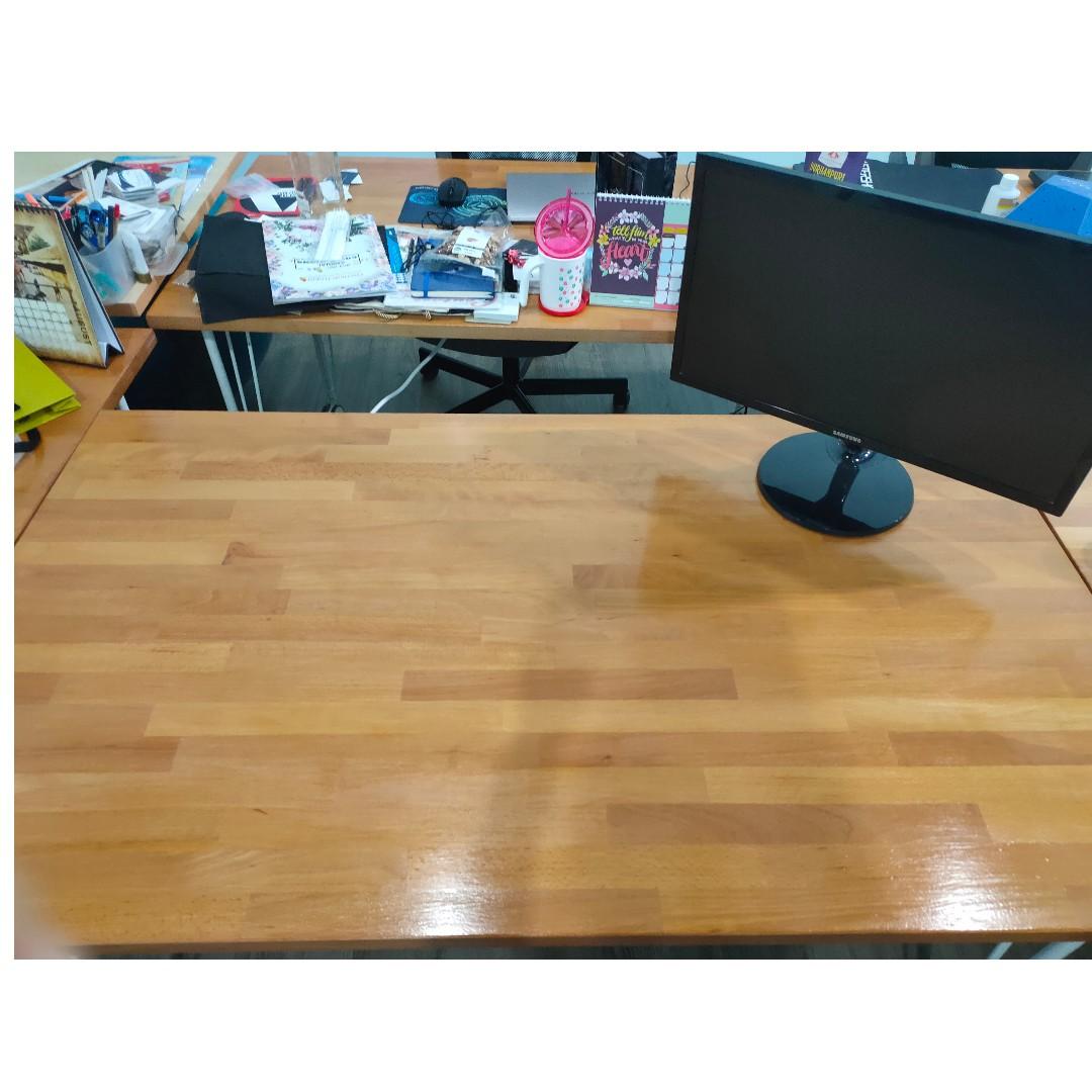 Beech Wood Table Top Furniture Tables Chairs On Carousell