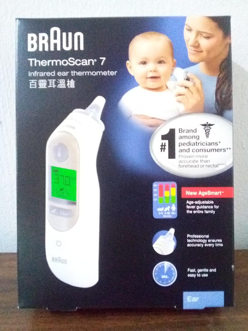 Braun Thermoscan 7 Digital Ear Thermometer Ear Thermometer for Babies Kids,