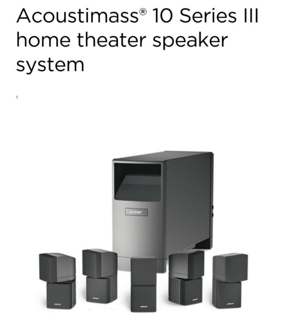 satellite bose acoustimass