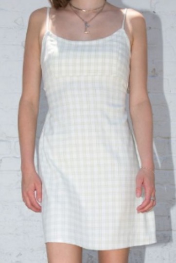 brandy melville green dress