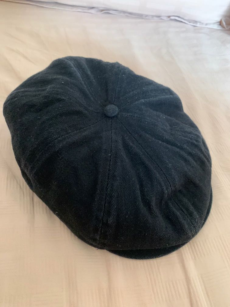 BRIXTON Black Mail Boy Letter Boy Peaky Blinders Cap Men s