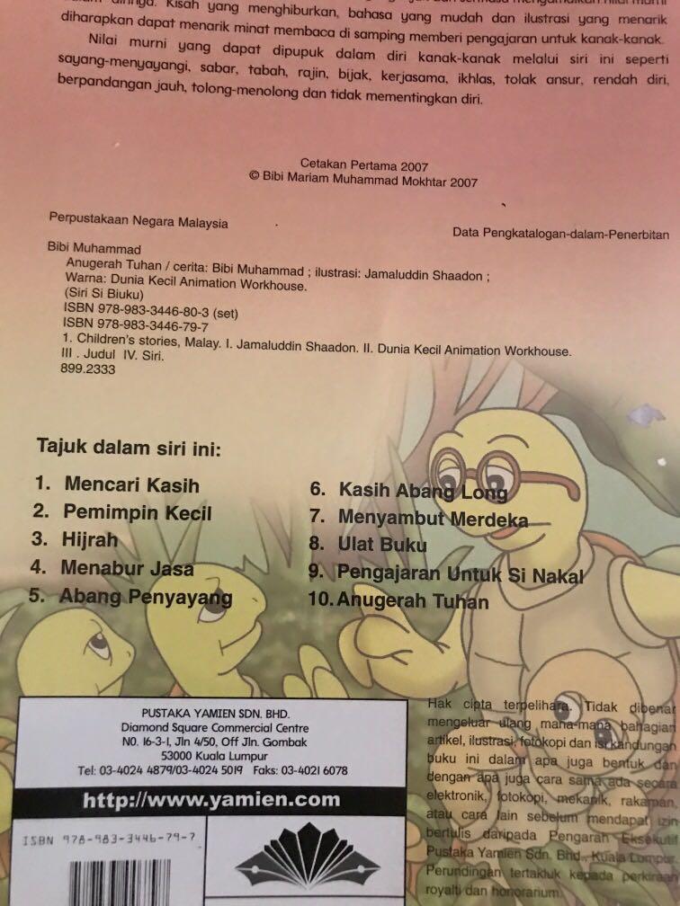 Buku Cerita Melayu Si Biuku Books Stationery Fiction On Carousell