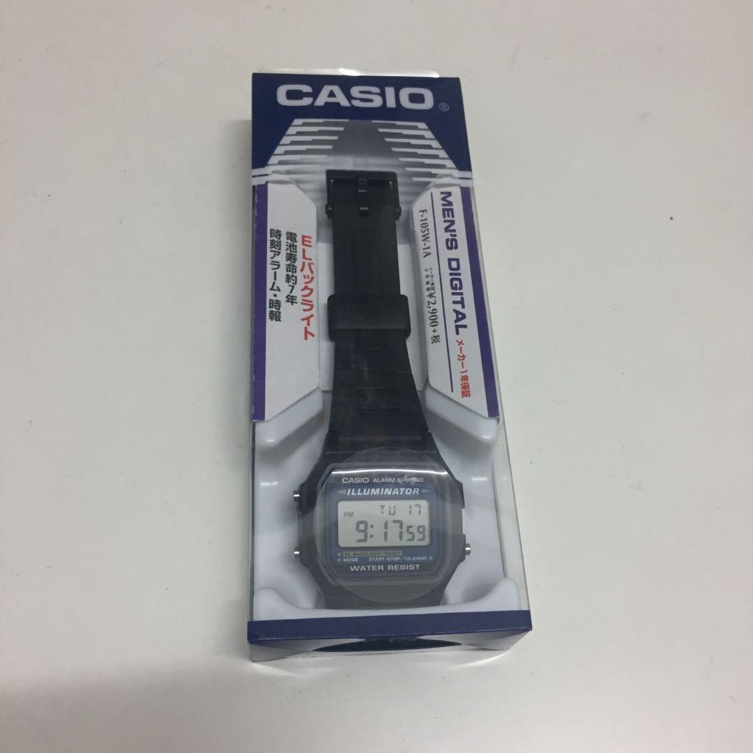 Casio Classic F 105w 1a Men S Fashion Watches On Carousell