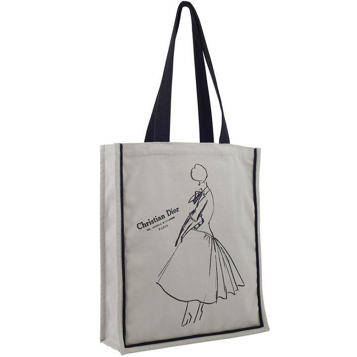 Christian dior discount sketch tote bag