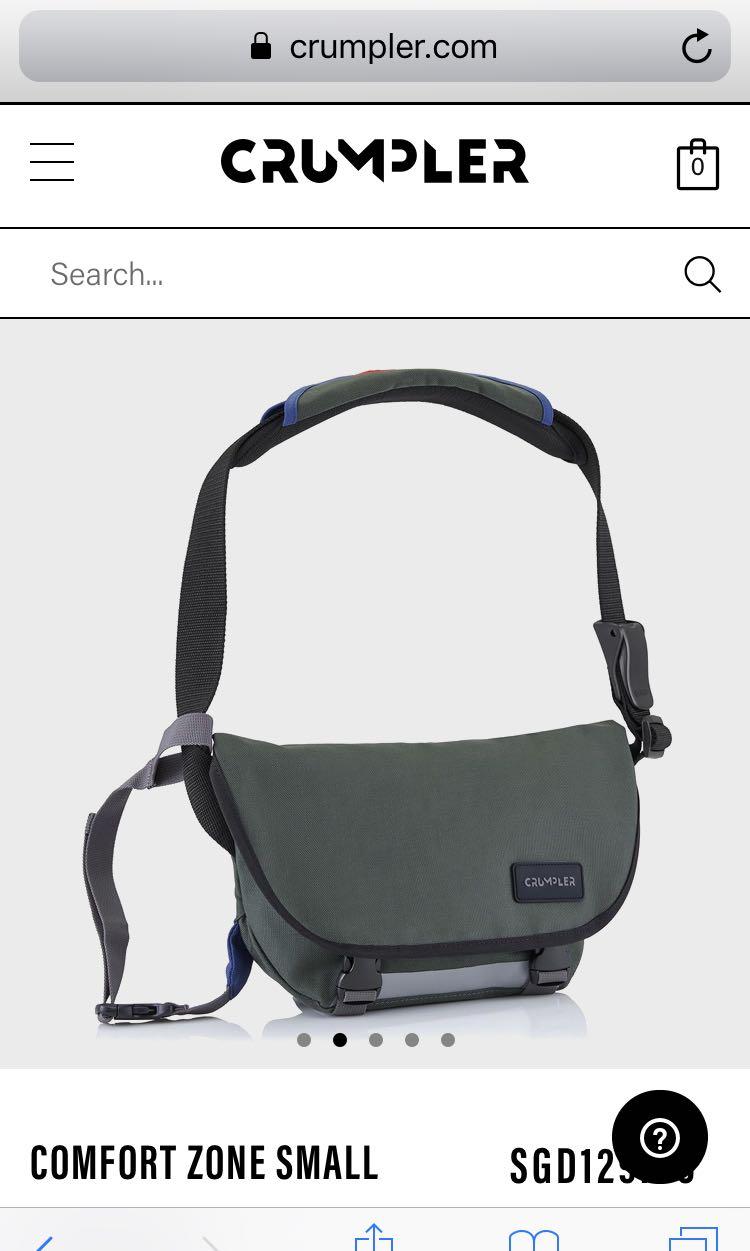 Crumpler Zone Messenger Bag Small Luxury Bags Wallets on Carousell
