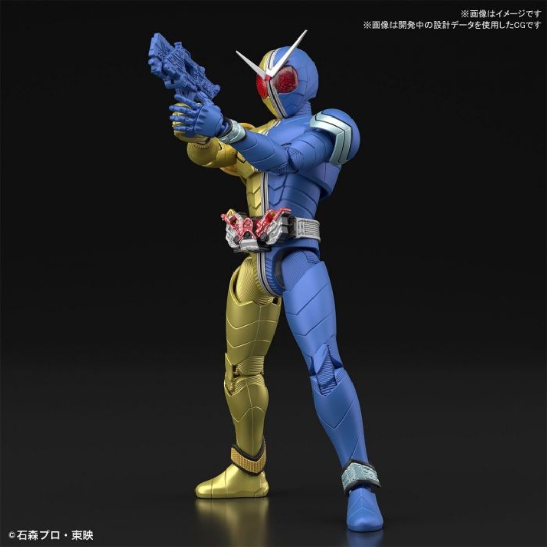Bandai Hobby Kamen Rider Double Luna Trigger Figure-Rise Standard Model Kit – Plastic Build & Poseable - View #7