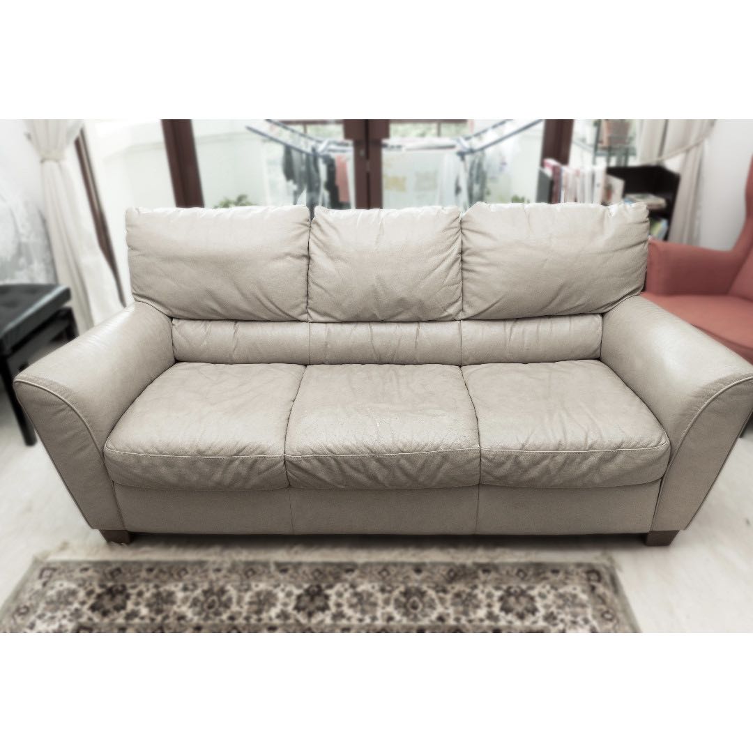 *FREE* IKEA LIDHULT 3-Seater Sofa, Furniture & Home Living, Furniture, Sofas  on Carousell