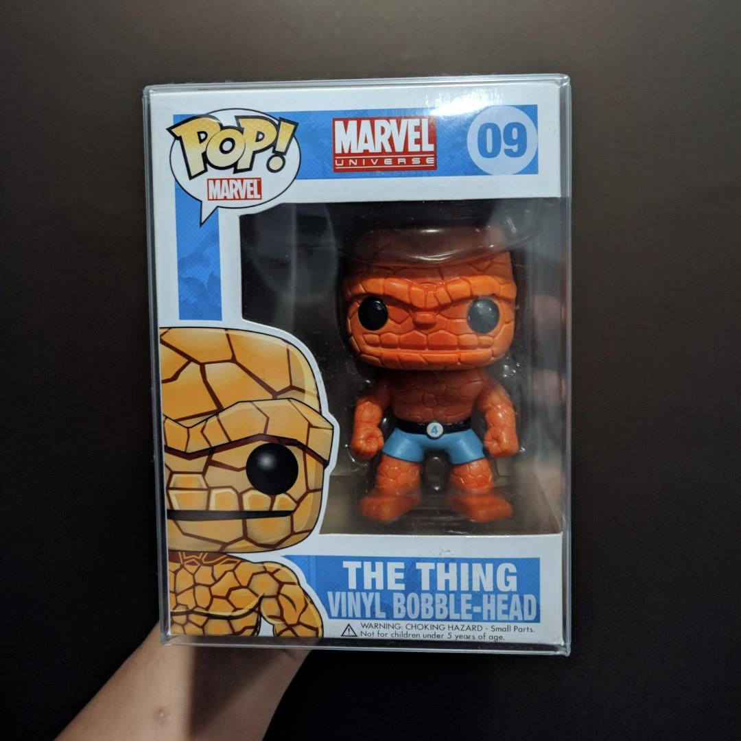 Funko Pop! The Thing (Fantastic Four), Hobbies u0026 Toys, Toys u0026 Games on  Carousell