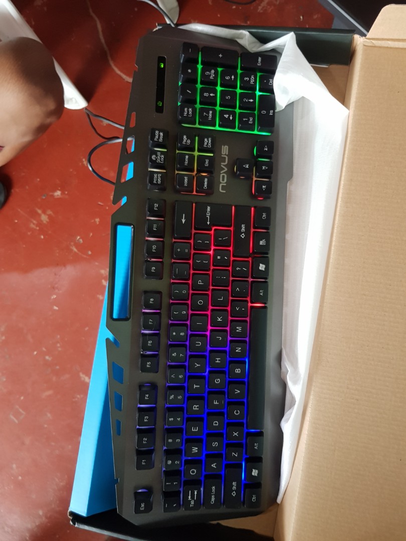 Gaming Keyboard Mouse Rgb Electronics Computer Parts Accessories On Carousell