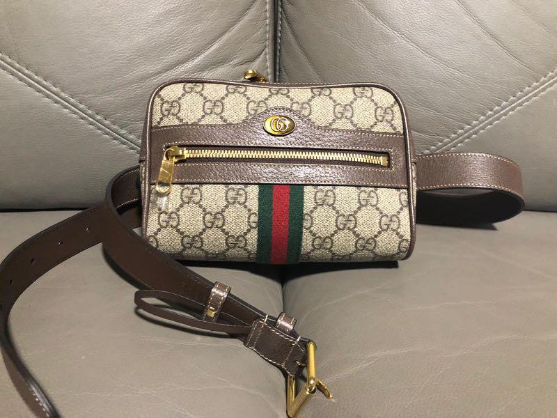 gucci ophidia gg supreme belt bag