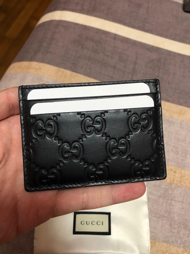 gucci card holder used