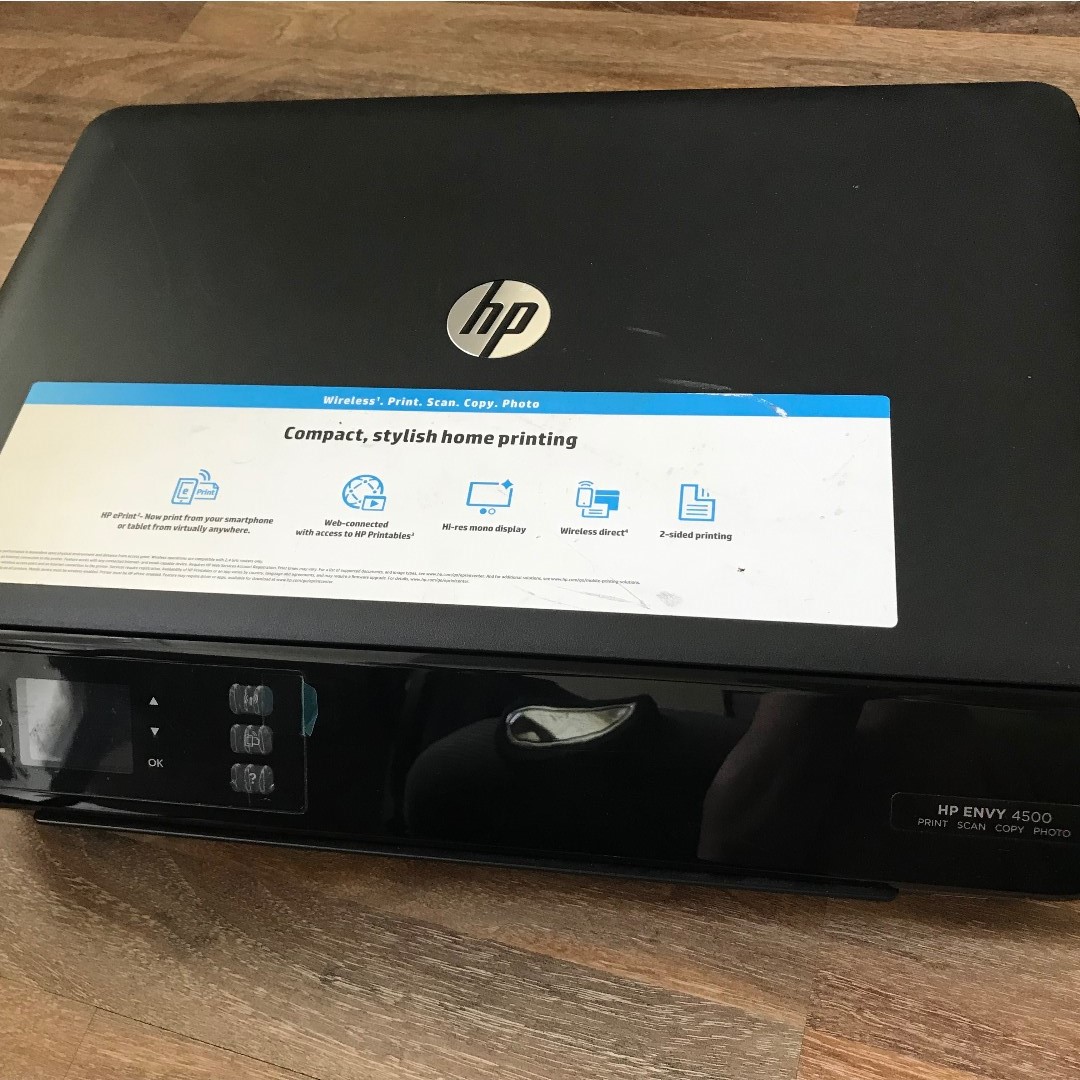 HP Envy 4500 Wireless All-in-One Color Printer, Computers & Tech