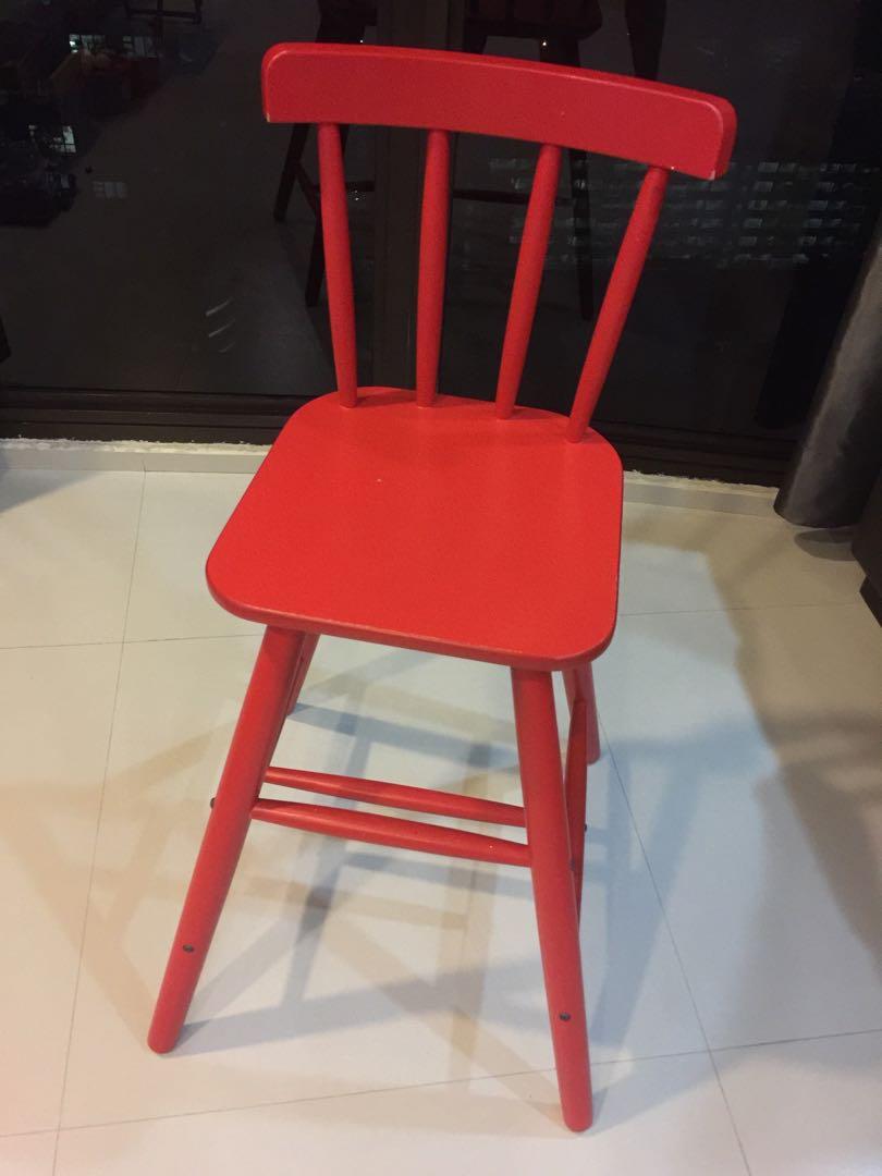 IKEA High chair, Furniture & Home Living, Furniture, Chairs on Carousell