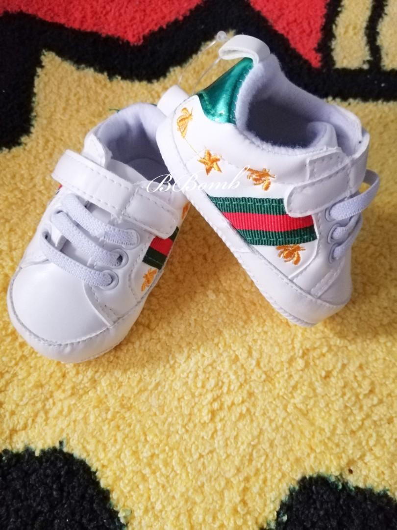 gucci inspired baby shoes