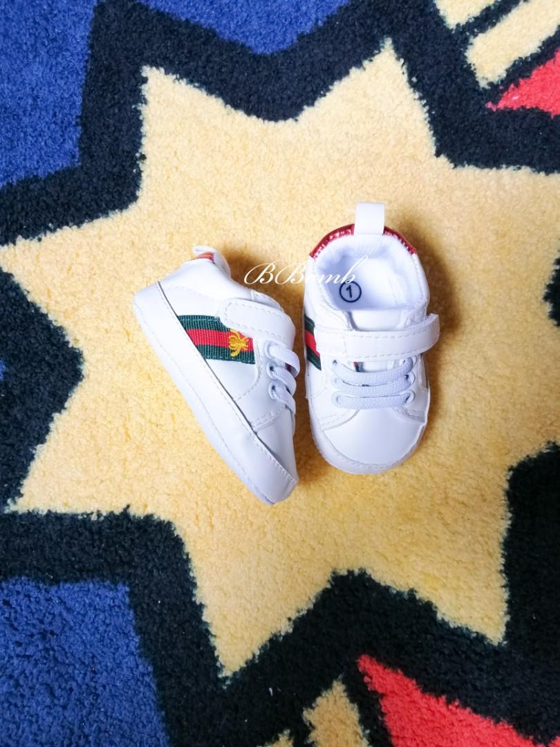gucci inspired baby shoes
