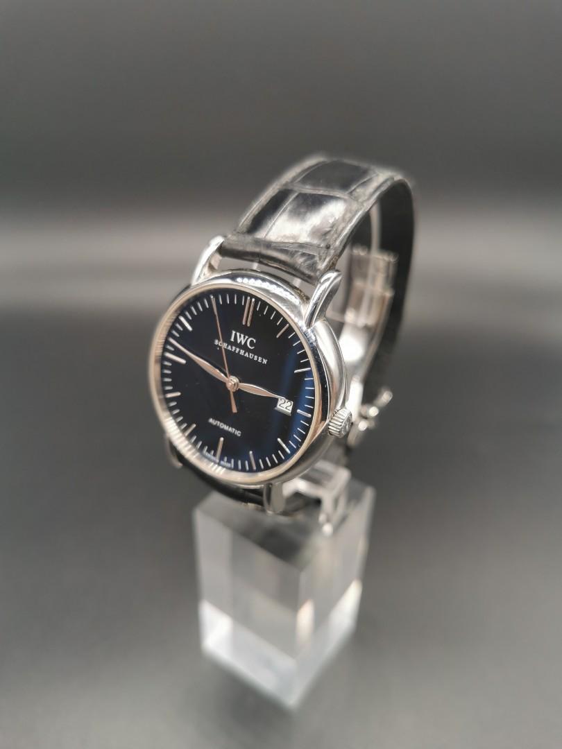 IWC Portofino IW356305 Black Dial Luxury Watches on Carousell