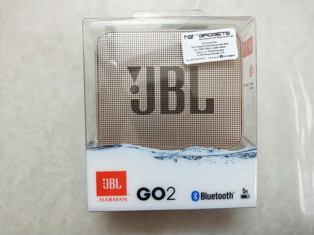 JBLGO 2 Waterproof Bluetooth Speaker, Audio, Soundbars, Speakers
