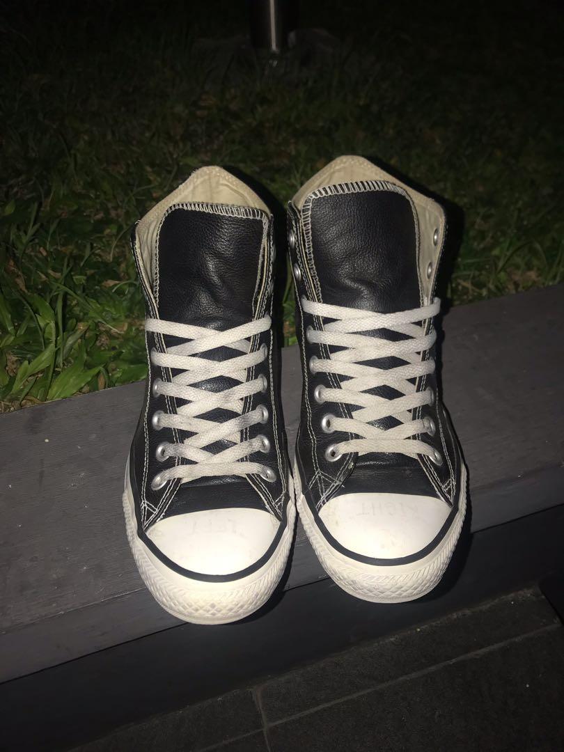Jual Converse CT Hi BW Leather