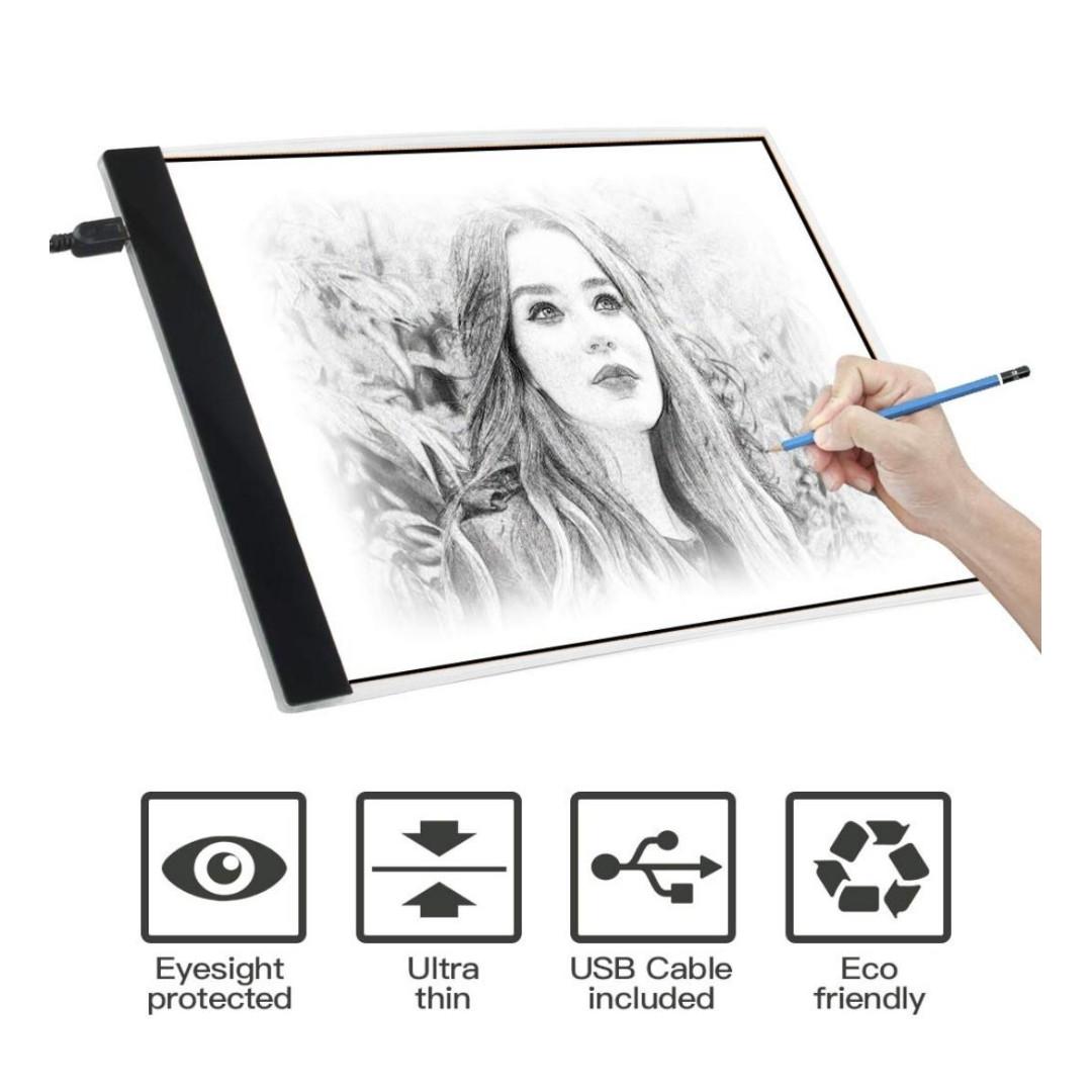 K961 Samtian A4 Light Box Led Copy Board Drawing Light Pad With