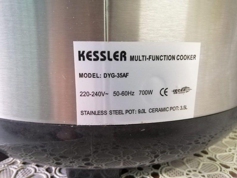 KESSLER Multi Function Cooker TV Home Appliances Kitchen Appliances Cookers on Carousell