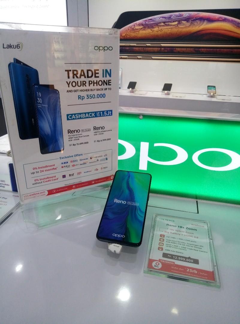Kredit Oppo Reno 10x Zoom Telepon Seluler Tablet Ponsel Android Oppo Di Carousell