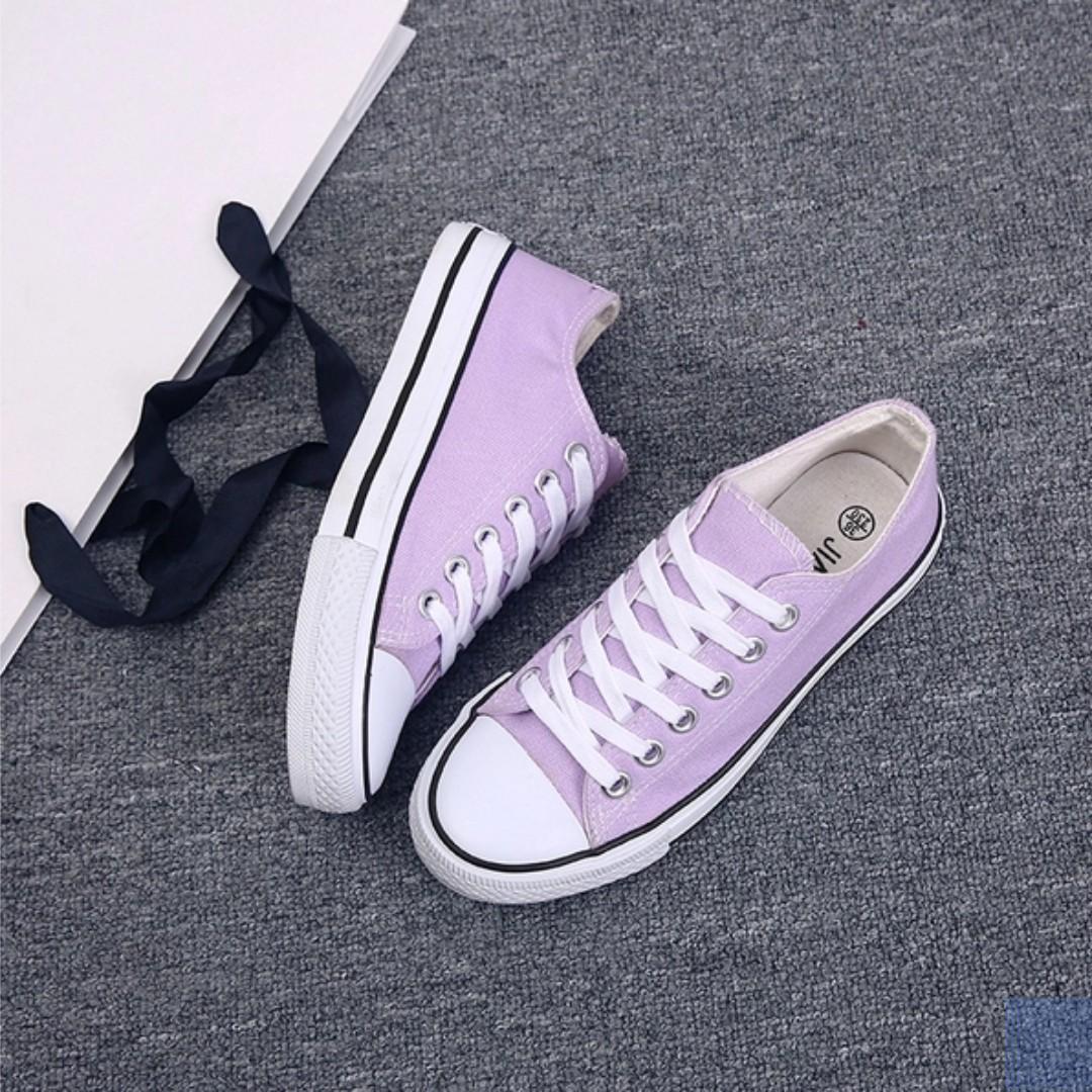 Light Purple Canvas Shoes