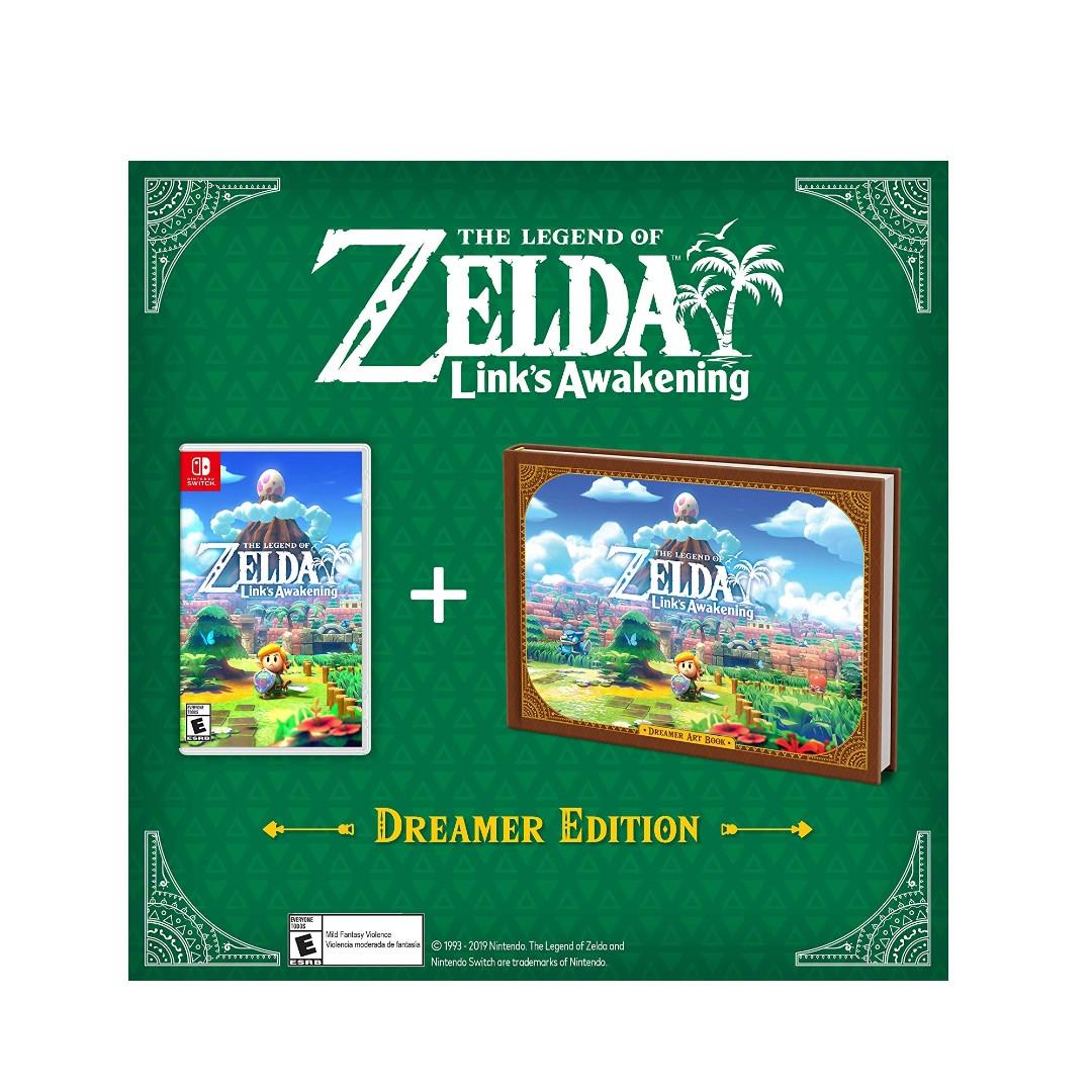 The legend of zelda link's outlet awakening dreamer edition