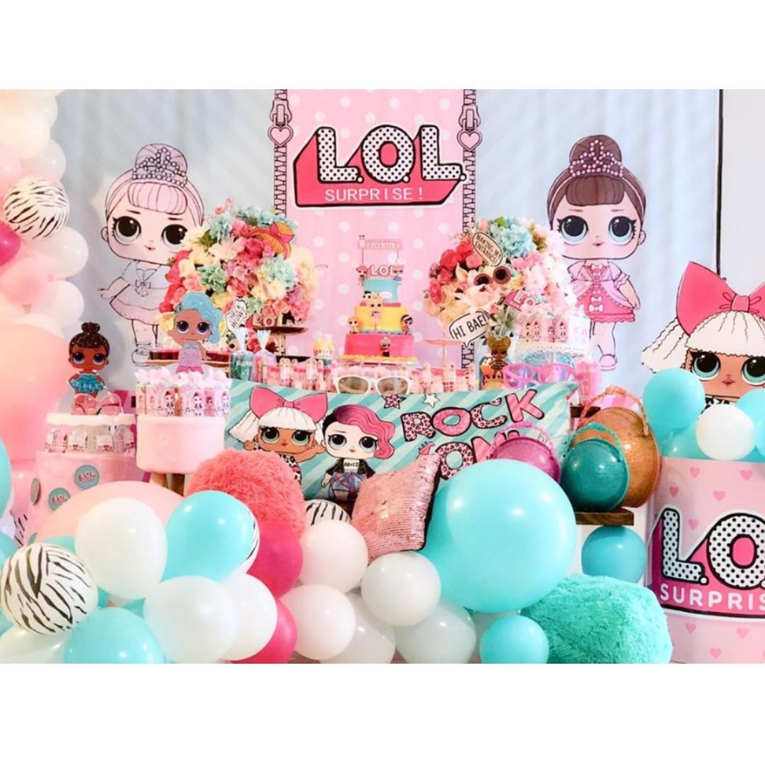 LOL Surprise Themed Birthday Party (Party Supplies) Printables