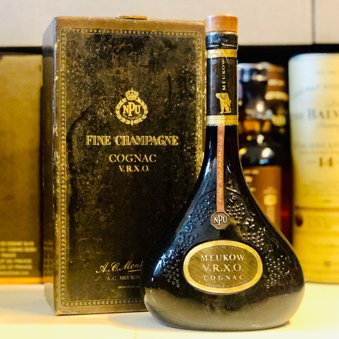 MEUKOW V.R.X.O COGNAC 未開栓 未開栓】 ミュコー VRXO コニャック
