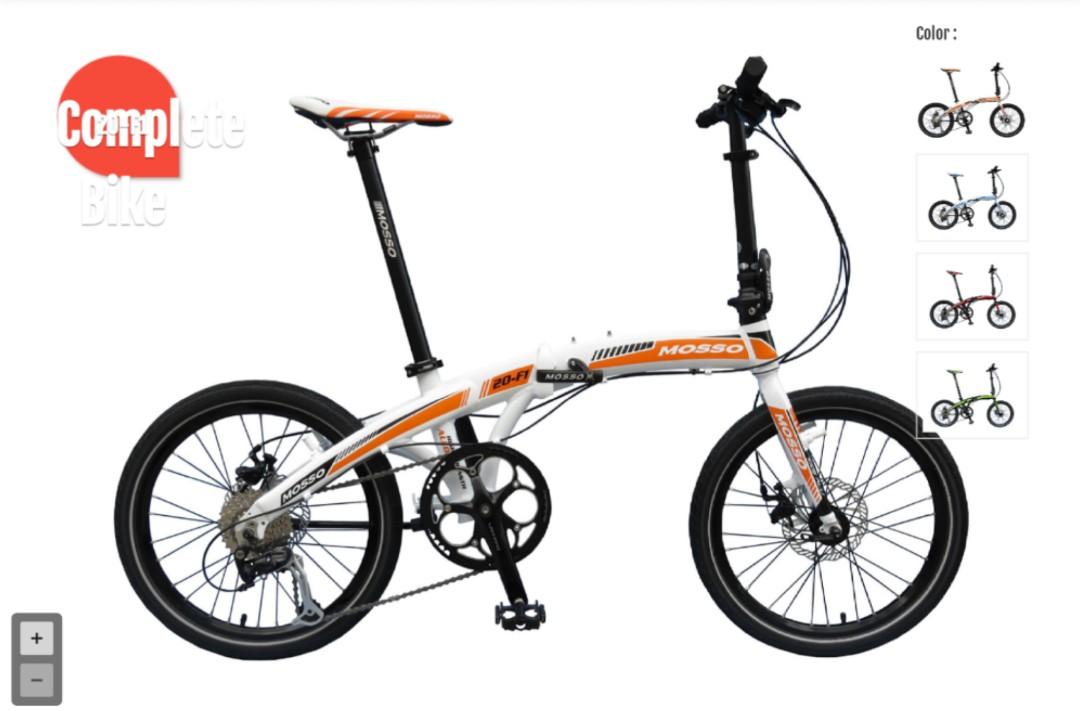 Folding best sale bike mosso