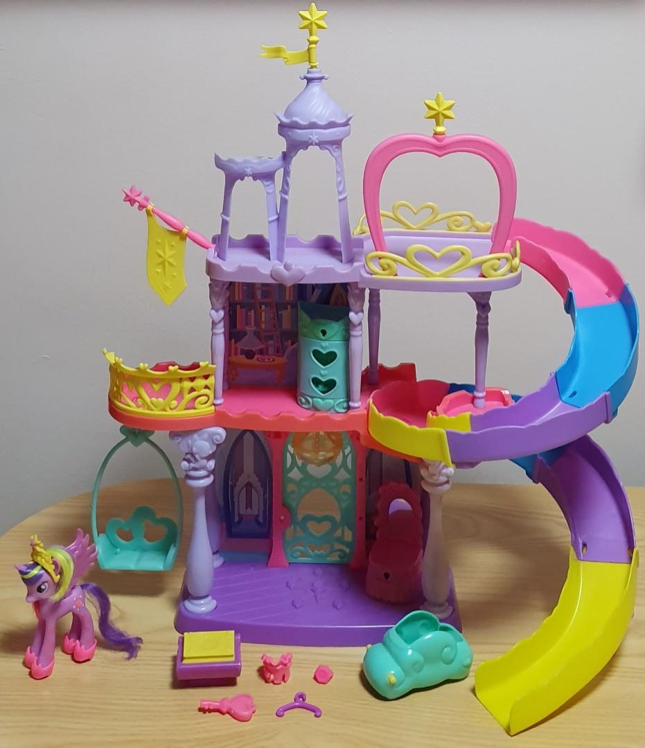 my little pony friendship rainbow kingdom playset